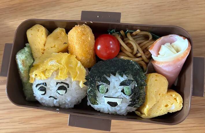 遠足の朝に遅刻した母親　即興でひらめいた『キャラ弁』に「すごいな」