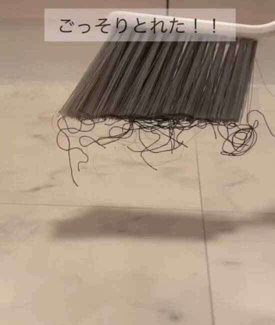 義母も絶賛の掃除術！　床に落ちた髪の毛は…　「なるほど」「今日から実践」