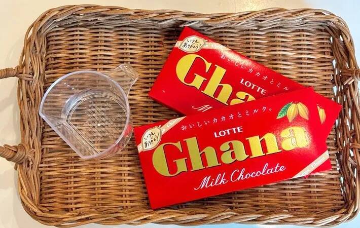 材料は『板チョコ＋水』だけ！　半信半疑で作ったら「お店みたいなスイーツ」が完成した