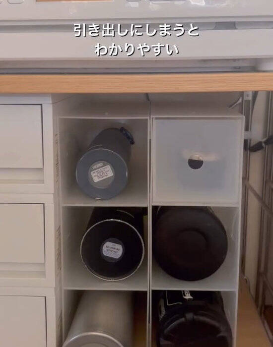 無印の小物収納ボックスはキッチンでも大活躍！　すっぽり収納術に「すぐ真似したい」