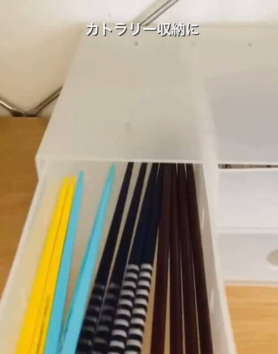 無印の小物収納ボックスはキッチンでも大活躍！　すっぽり収納術に「すぐ真似したい」