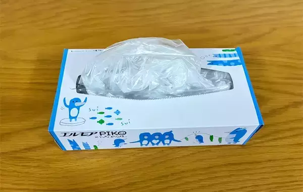 「ティッシュの空箱は取っておいて！　箱の中に入れたものが…「超便利」「家事がラクになる」」の画像