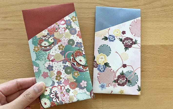 ポチ袋、もう買わなくていいかも！　折り紙2枚で本格的な仕上がりに【お札が折れないポチ袋】