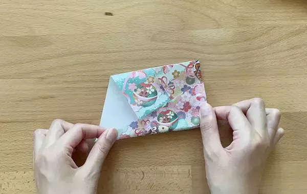 「ポチ袋、もう買わなくていいかも！　折り紙2枚で本格的な仕上がりに【お札が折れないポチ袋】」の画像