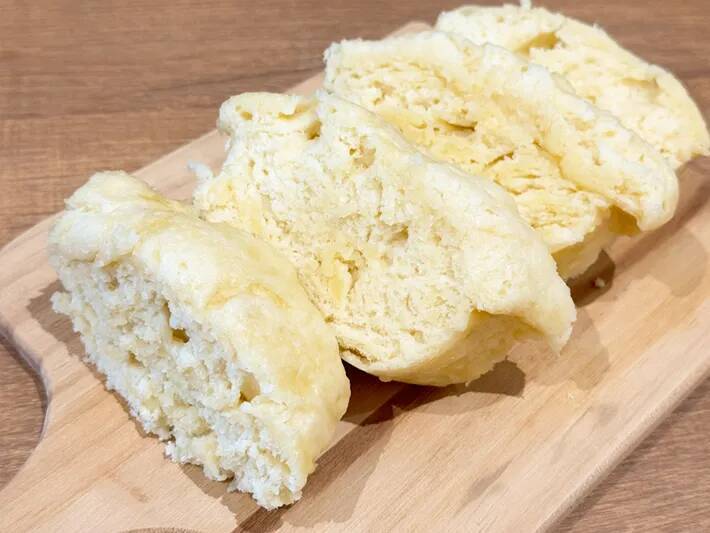 豆腐1丁に『ホットケーキミックス1袋』を混ぜるだけで…　レンチン4分後の完成品がこちら