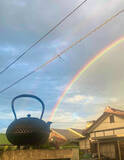 「「鉄瓶から注ぎ出る虹を撮れました」　奇跡的な光景に「ご利益がありそう」」の画像2
