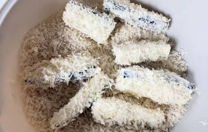 「3本分をペロリ」家族が絶賛のズッキーニフライ　衣に『大さじ2杯』の？