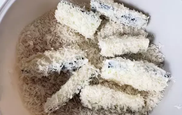 「「3本分をペロリ」家族が絶賛のズッキーニフライ　衣に『大さじ2杯』の？」の画像