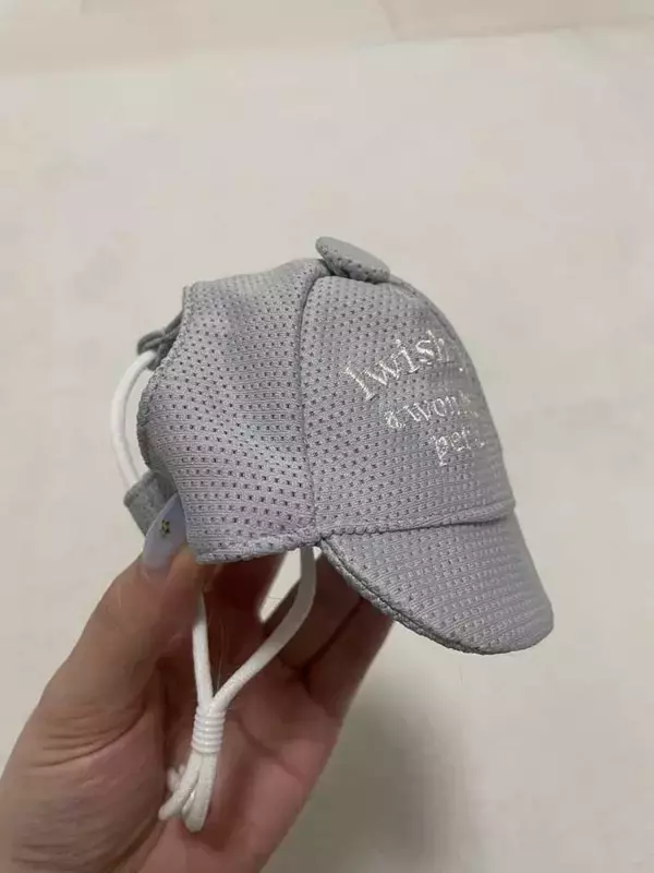 「飼い主「思ってたのと違う…」　ペット用帽子を被せたら？「声出して笑った」」の画像