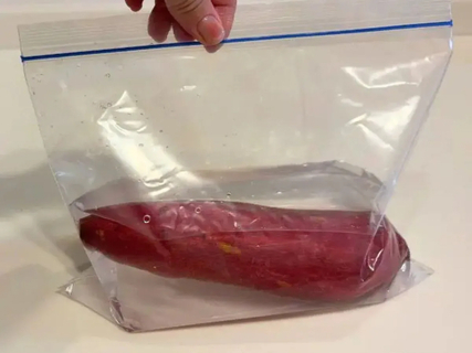 焼く前の『サツマイモ』に一工夫！　ねっとり食感で「やってよかった」