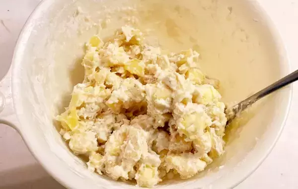 「サツマイモの食感がおいしい！　子供がハマった『鬼まんじゅう』の作り方　「レンチンでできるなんて！」」の画像