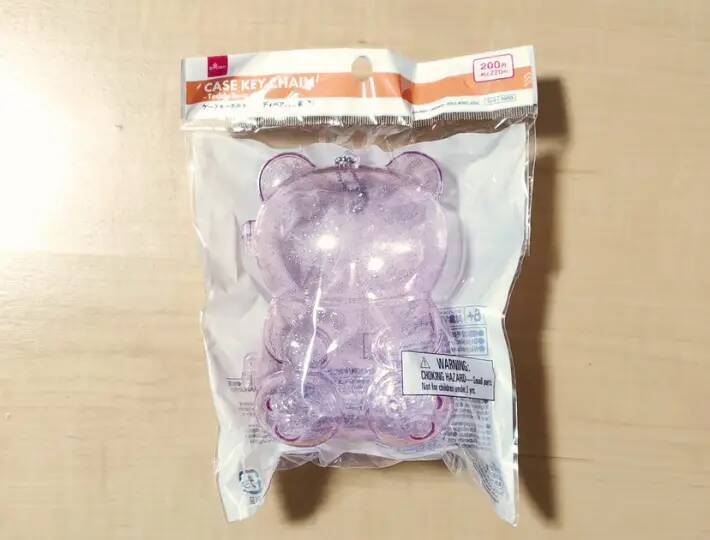 ダイソーで見つけた『透明のクマ』　使い道に「これは可愛い」「実用性も抜群」