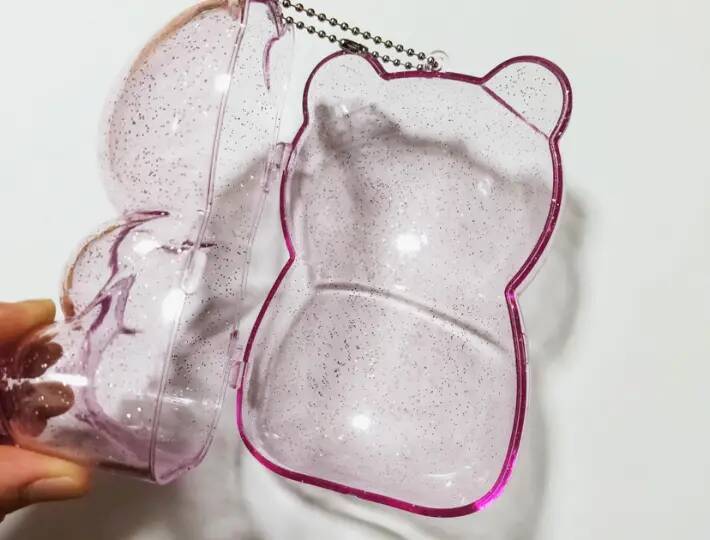 ダイソーで見つけた『透明のクマ』　使い道に「これは可愛い」「実用性も抜群」