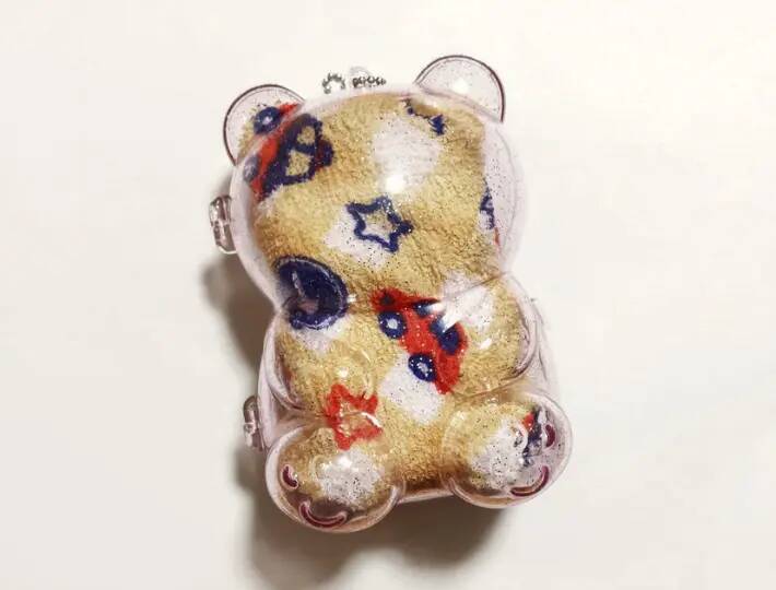 ダイソーで見つけた『透明のクマ』　使い道に「これは可愛い」「実用性も抜群」