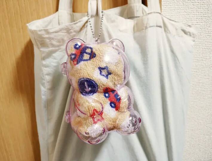 ダイソーで見つけた『透明のクマ』　使い道に「これは可愛い」「実用性も抜群」