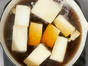 湯豆腐、水で煮ません　いつもよりやわらかく仕上げる一工夫とは