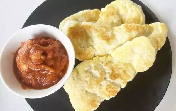 「ホットケーキミックスにヨーグルトと水を混ぜて…　できあがったのは」の画像