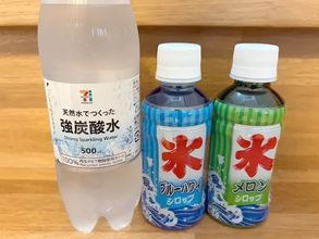 「お店みたい」と子供が大興奮！　『かき氷シロップ×炭酸水』で作る夏休みレシピ
