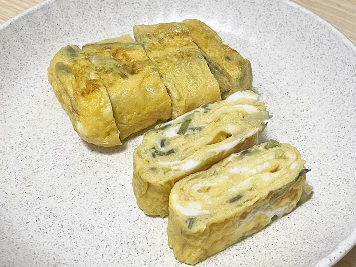 ミョウガを千切りにして…　卵と混ぜて焼いたら「飽きずに食べられる」「さわやか」