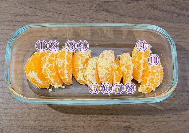 【おもしろ雑学】ミカンの房の数、皮むく前に当てられるって知ってた？