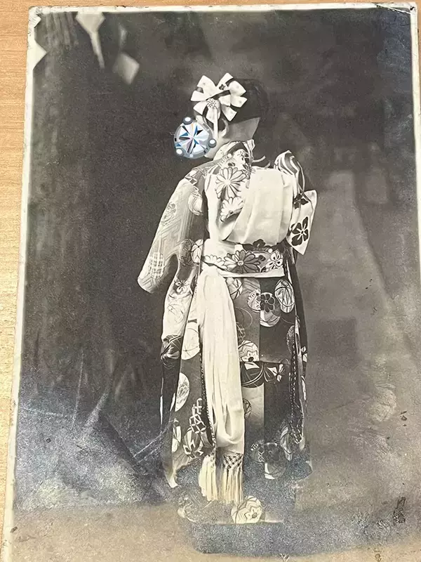 「１００年近く前の『七五三の着物』　３歳の娘に着せると？「声が出た」「泣きそう」」の画像