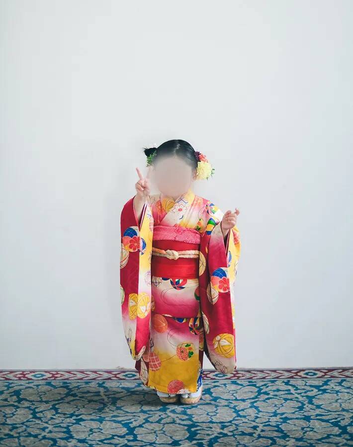 １００年近く前の『七五三の着物』　３歳の娘に着せると？「声が出た」「泣きそう」