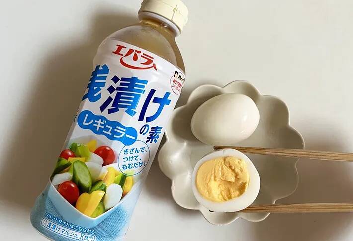 『大さじ4杯』で漬けてみて！　味玉の意外な調味料に「めんつゆより好きかも」