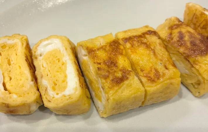 玉子焼きに『1本分』混ぜてみて　焼き上がりが「ふっくらとした食感に」