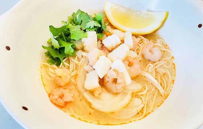 夫があっという間に完食　そうめんに『シーフードミックス』を合わせると？