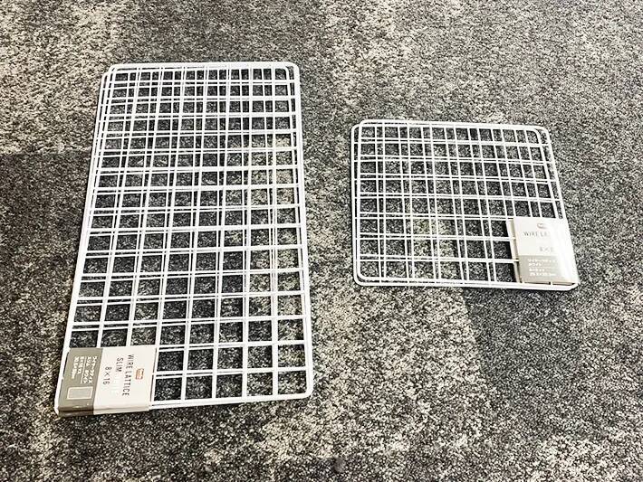 100均のワイヤーネット　使い道に「これはいい」「既製品買わなくて済んだ」【簡単DIY】