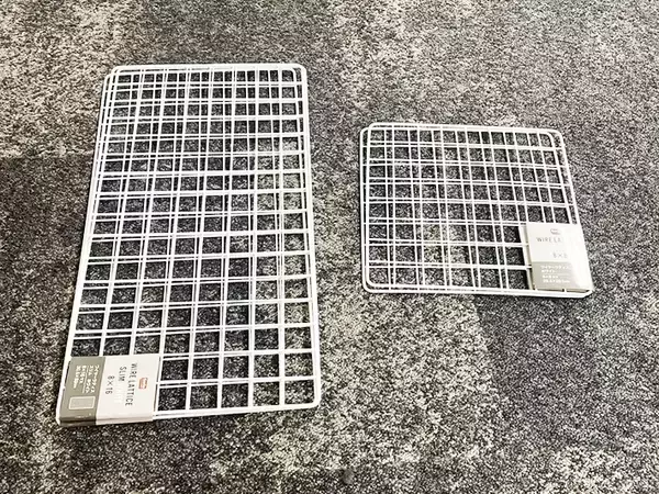 「100均のワイヤーネット　使い道に「これはいい」「既製品買わなくて済んだ」【簡単DIY】」の画像