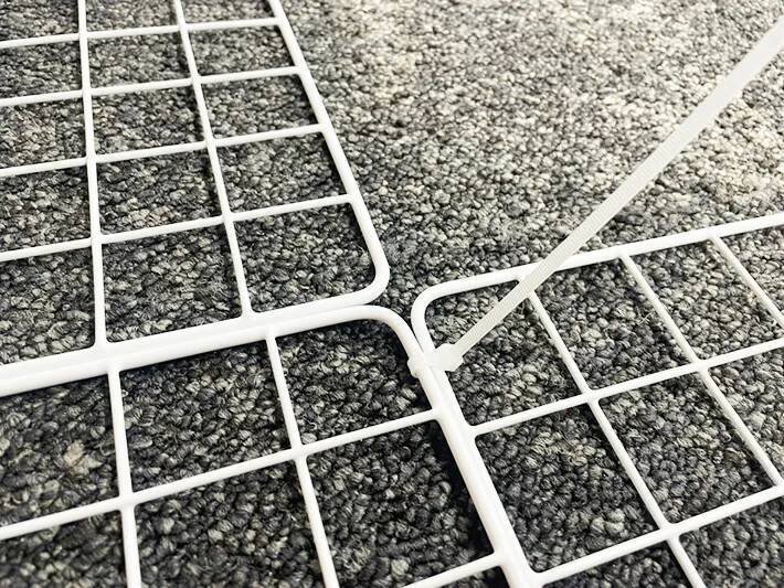 100均のワイヤーネット　使い道に「これはいい」「既製品買わなくて済んだ」【簡単DIY】