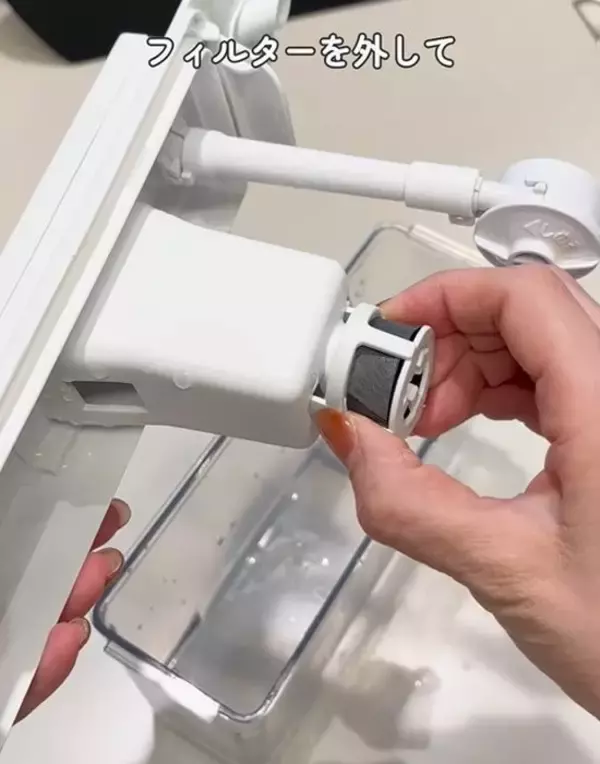 「製氷機を内部までスッキリ掃除する方法に「考えたことなかった」「やってみる」」の画像