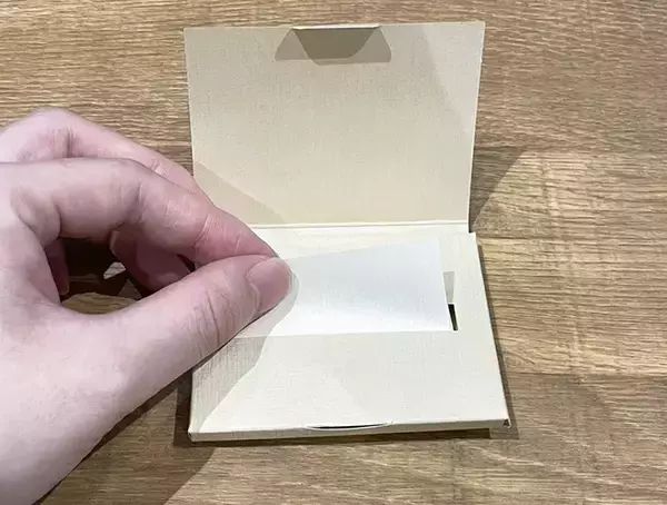 「無印良品で見つけた290円の『かみ』アイテム　実際に使ってみると…？」の画像