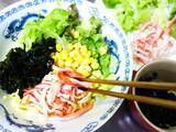 「中華麺は使わない！　まさかの冷やし中華レシピに「また作る」「家族も大喜び」」の画像1