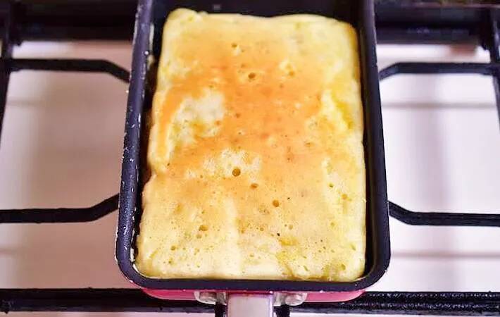 ホットケーキ、丸いフライパンで作ってる？　管理栄養士の『玉子焼き器レシピ』に「手間が減った」