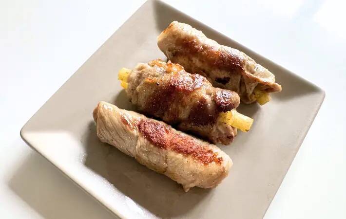 食べた子供が「これ好き！」　豚こま肉でくるくる巻いたのは…【簡単おかずレシピ】