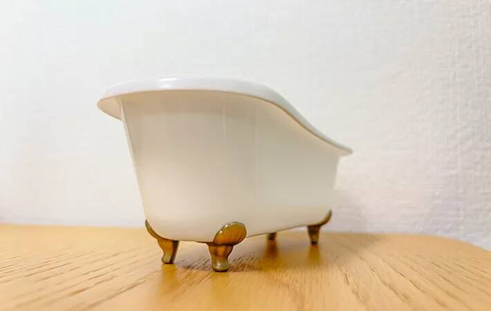 110円で買える『小さなバスタブ』が優秀！　思わぬ使い道に「子供が喜んだ」「買い忘れ防止に」