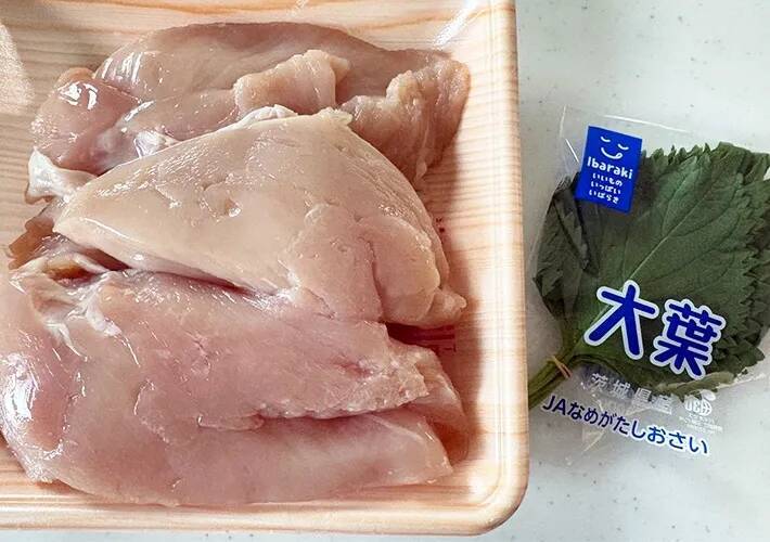 大葉をたっぷり入れた『塩から揚げ』　大さじ1杯の味つけで「何個でもいける！」