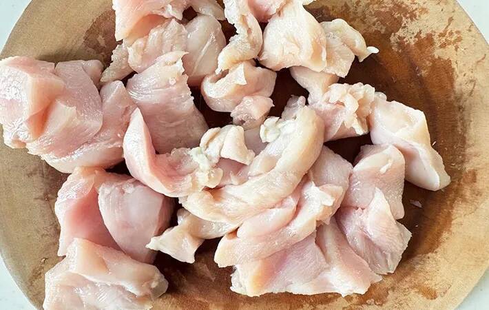 大葉をたっぷり入れた『塩から揚げ』　大さじ1杯の味つけで「何個でもいける！」