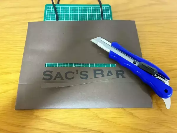 溜まっている紙袋をカッターでくり抜くだけ　家用ティッシュが快適になるリメイク術