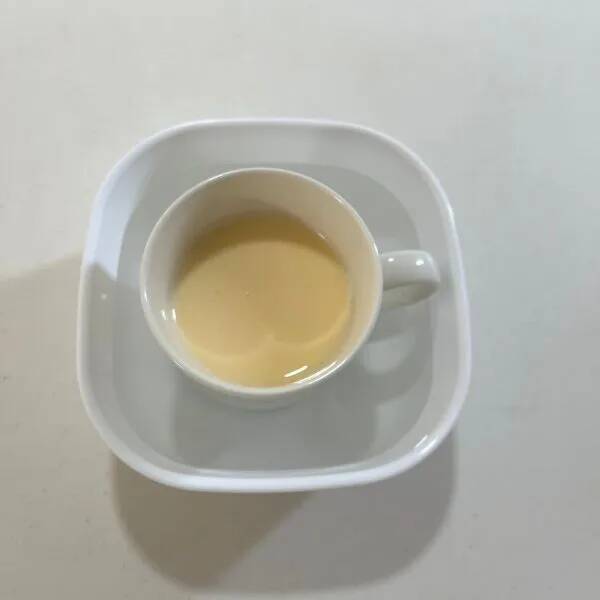 マグカップに材料を入れてチンすると？　完成した『おやつ』に「固めの食感」「最高」