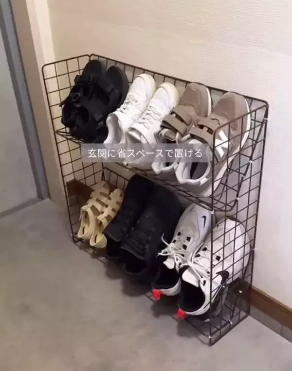 「「くつ下整理カップ」を活用して… 　簡単DIYに「すぐ真似する」「助かる」」の画像