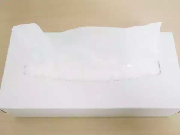 『ティッシュの空き箱』からフィルムを取り外して…　できあがったモノに拍手！【活用法4選】
