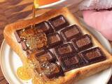 「食パンに板チョコを並べて…　『やる気1%』で作れる背徳トーストに「魅力的すぎる」」の画像6