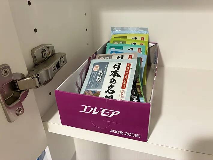 ティッシュの空き箱を再利用　5分で作れる『収納ケース』が「家中で便利！」
