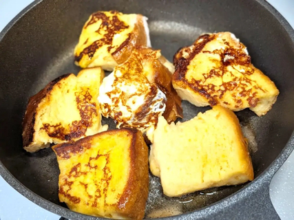 フレンチトーストが10分で完成　ポリ袋を使えば味がすぐ染みる！「洗い物が減った」