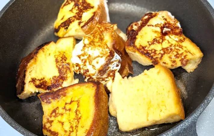 フレンチトーストが10分で完成　ポリ袋を使えば味がすぐ染みる！「洗い物が減った」