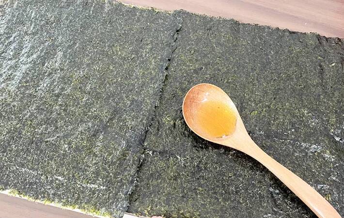 海苔に『1本分』塗ってみて！　夫が絶賛した弁当おかずに「翌日も作った」「ご飯泥棒」【5分レシピ】