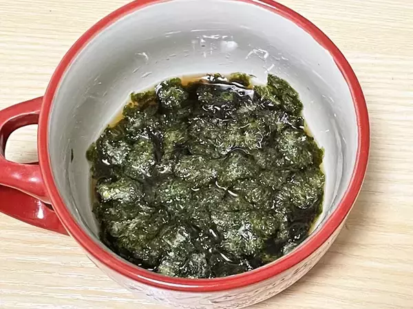 「海苔佃煮、レンチン3分で作れます　ちぎって浸す簡単な作り方に「また作る」「やさしい味わい」」の画像